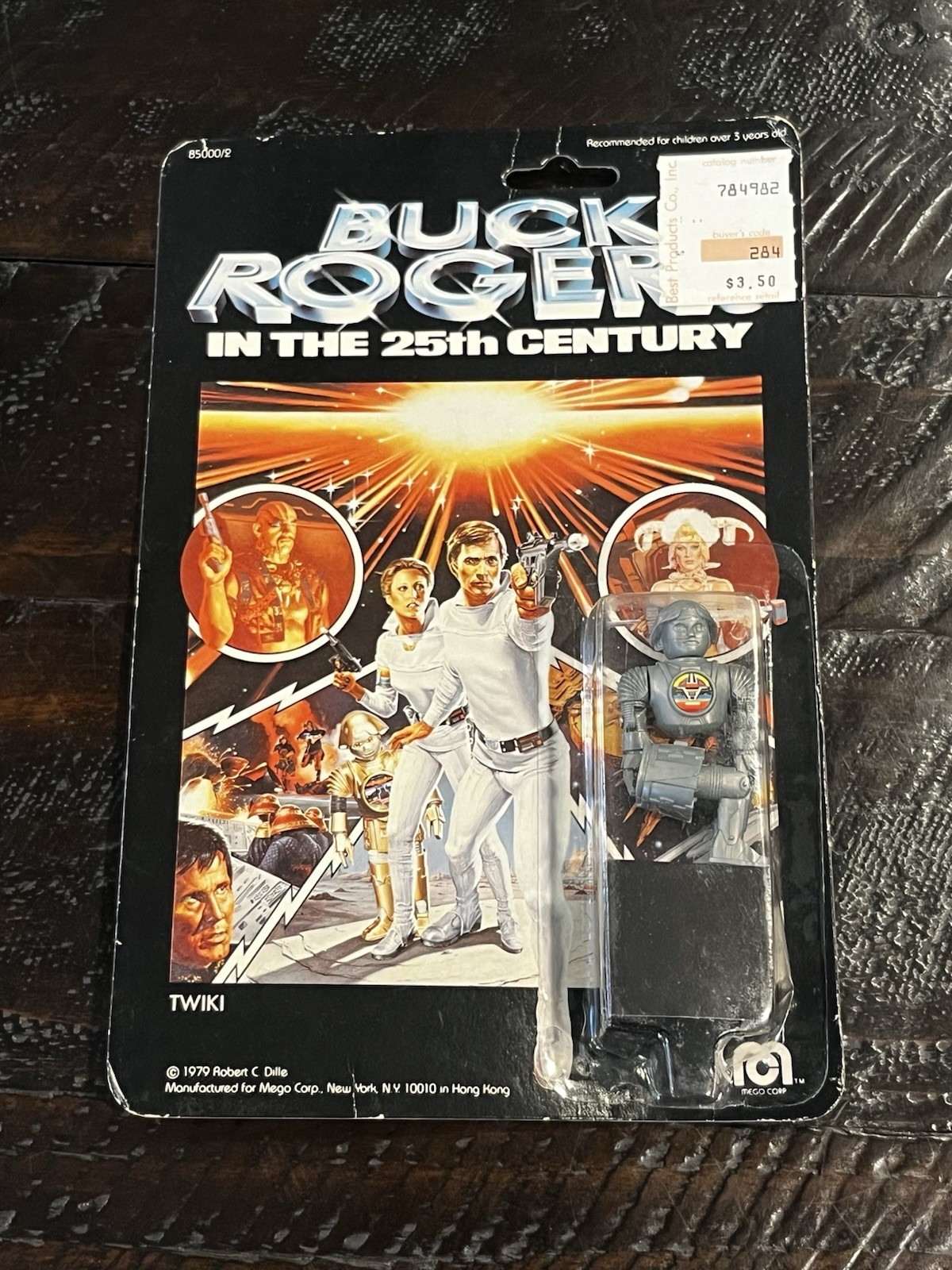 1979 Mego Buck Rogers TWIKI MOC Vintage Sealed Hong Kong – READ DESCRIPTION!