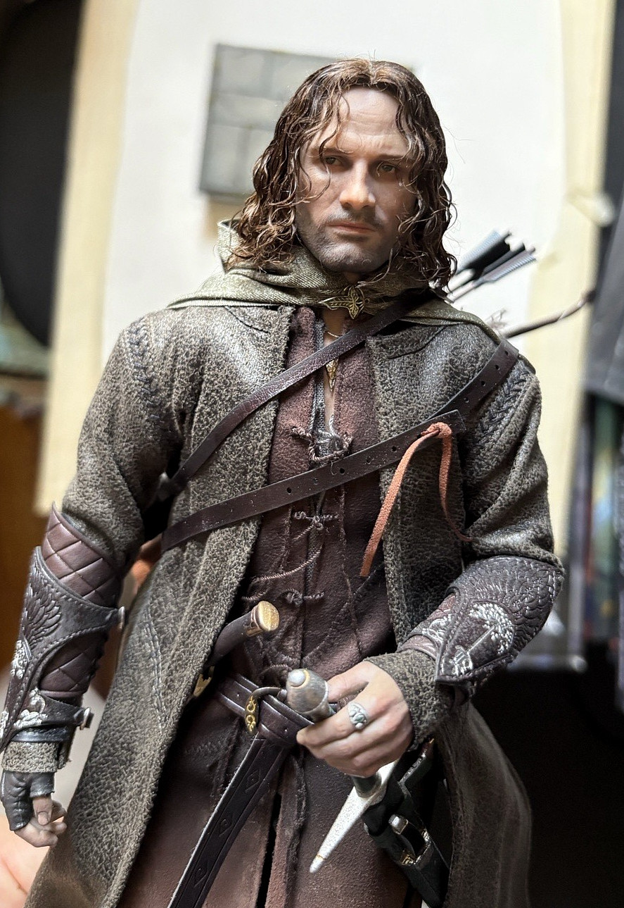 InArt Lord Of The Rings Aragorn Rooted Hair Version A005P1