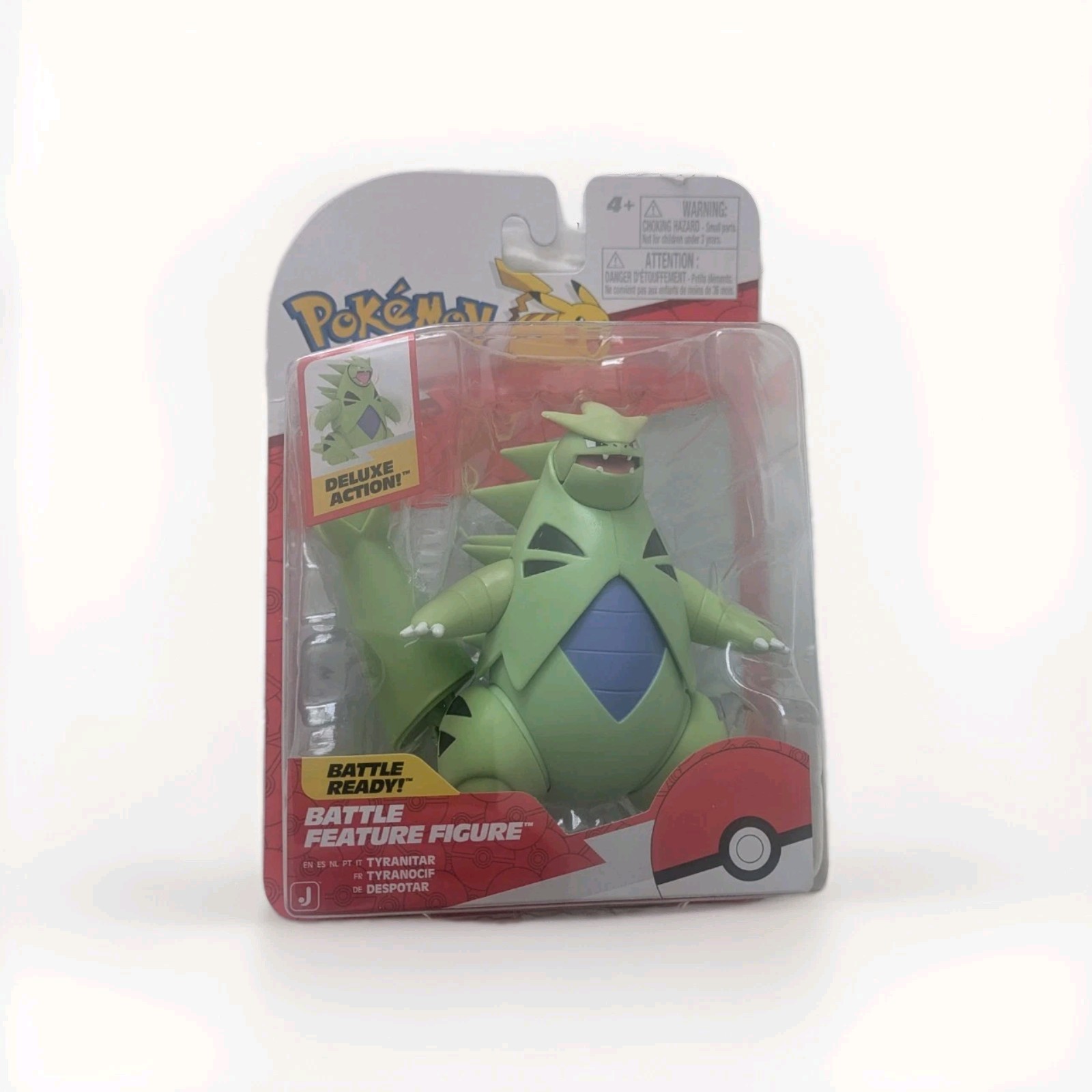 🔥 Pokemon Battle Feature Figure TYRANITAR Deluxe Action Figure New – Jazwares