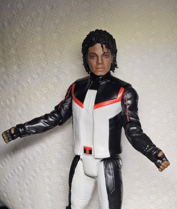 Painted Michael Jackson Custom Head Sculpt 1/12 1/10
