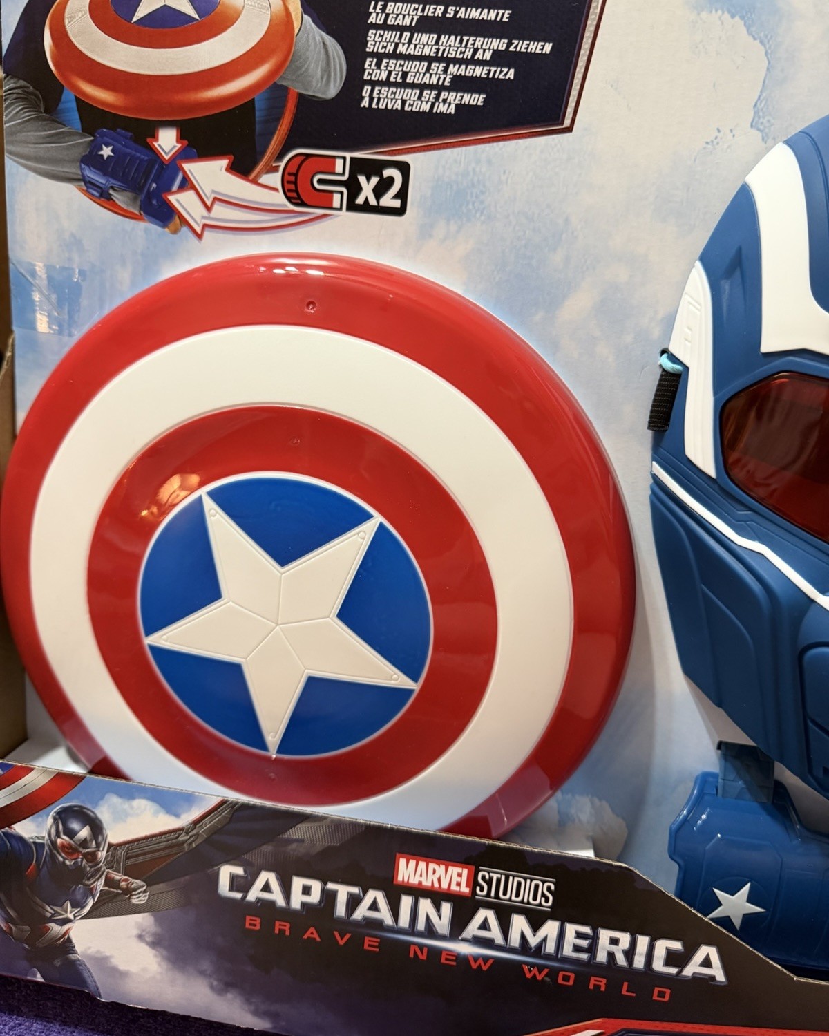 Captain America~Brave New World~Dress Up Set Hasbro Exclusive~Collectible~NEW!!