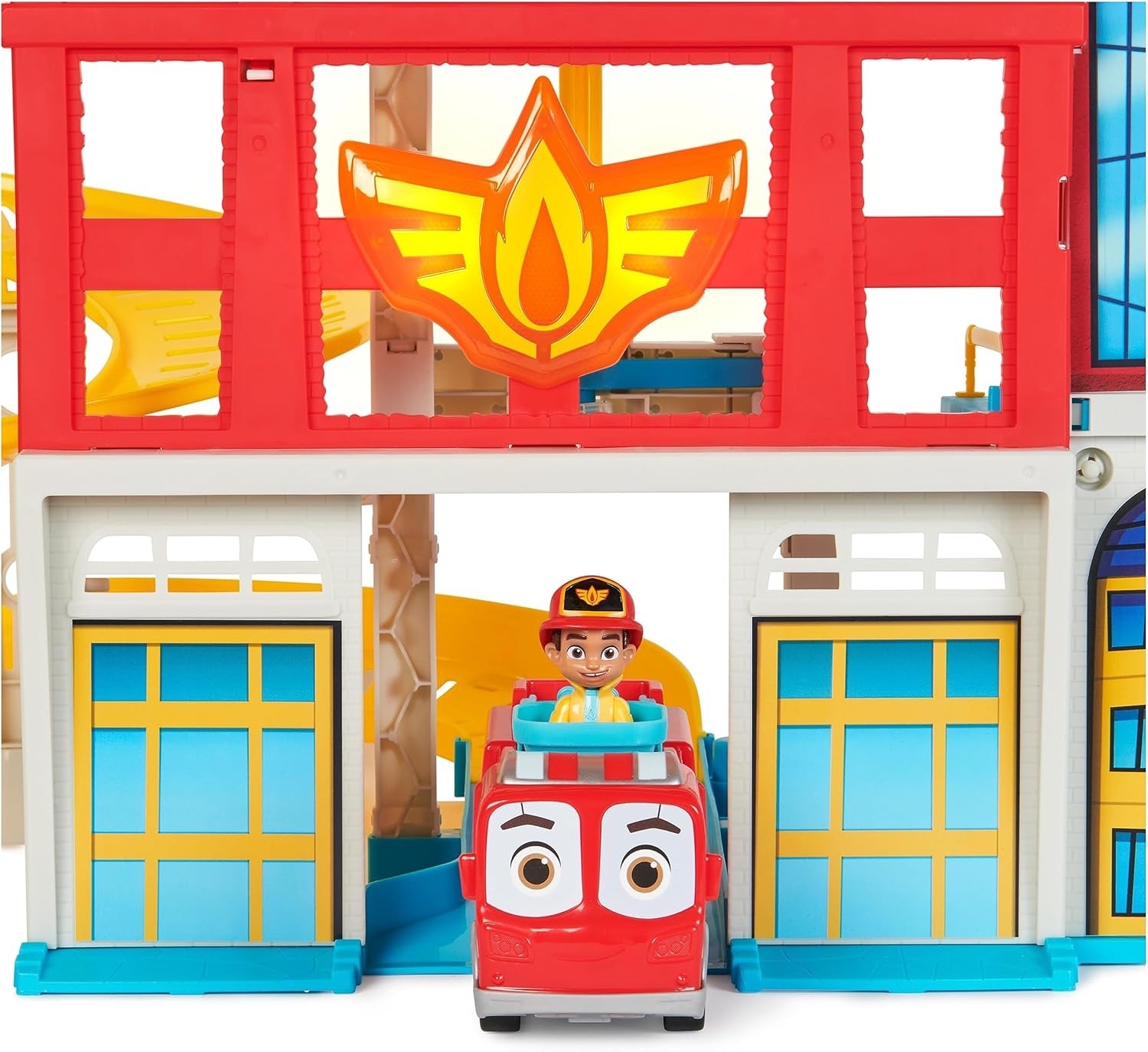 DISNEY JUNIOR FIREBUDS HQ PLAYSET FOR BOYS AND GIRLS AGES 3 AND UP – MULTICOLOR