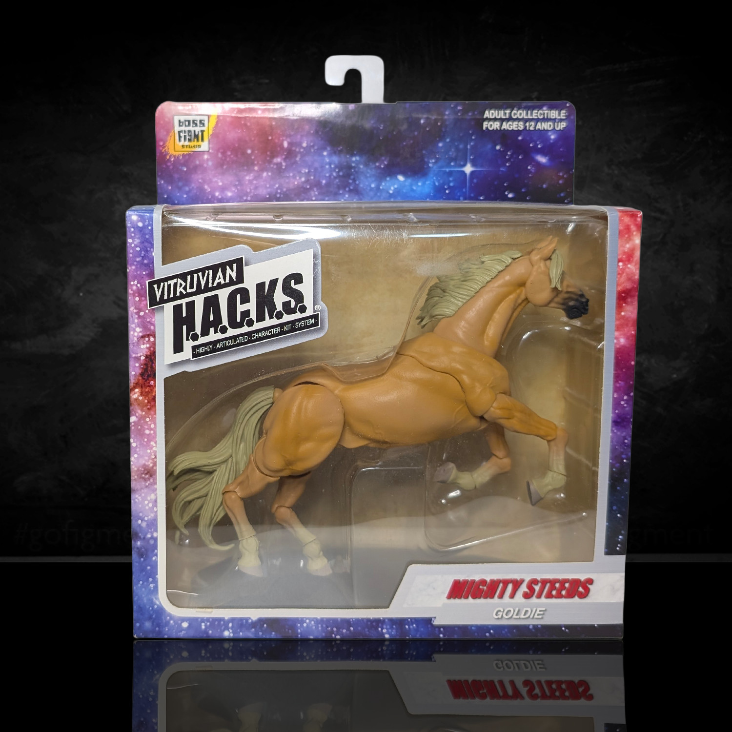 Mighty Steeds Goldie the Horse 1:18 Scale Vitruvian HACKS Compatible NIB
