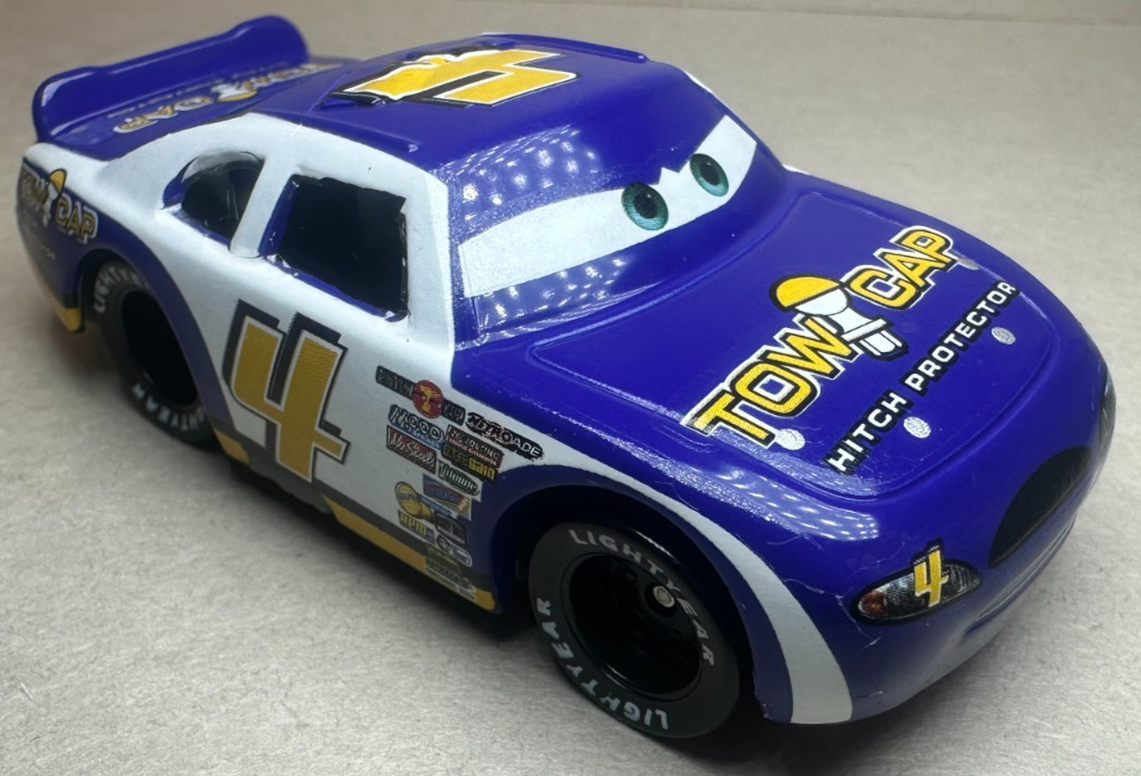 Disney Pixar Cars Rusty Cornfuel Tow Cap #4 Diecast 1:55 Piston Cup FC