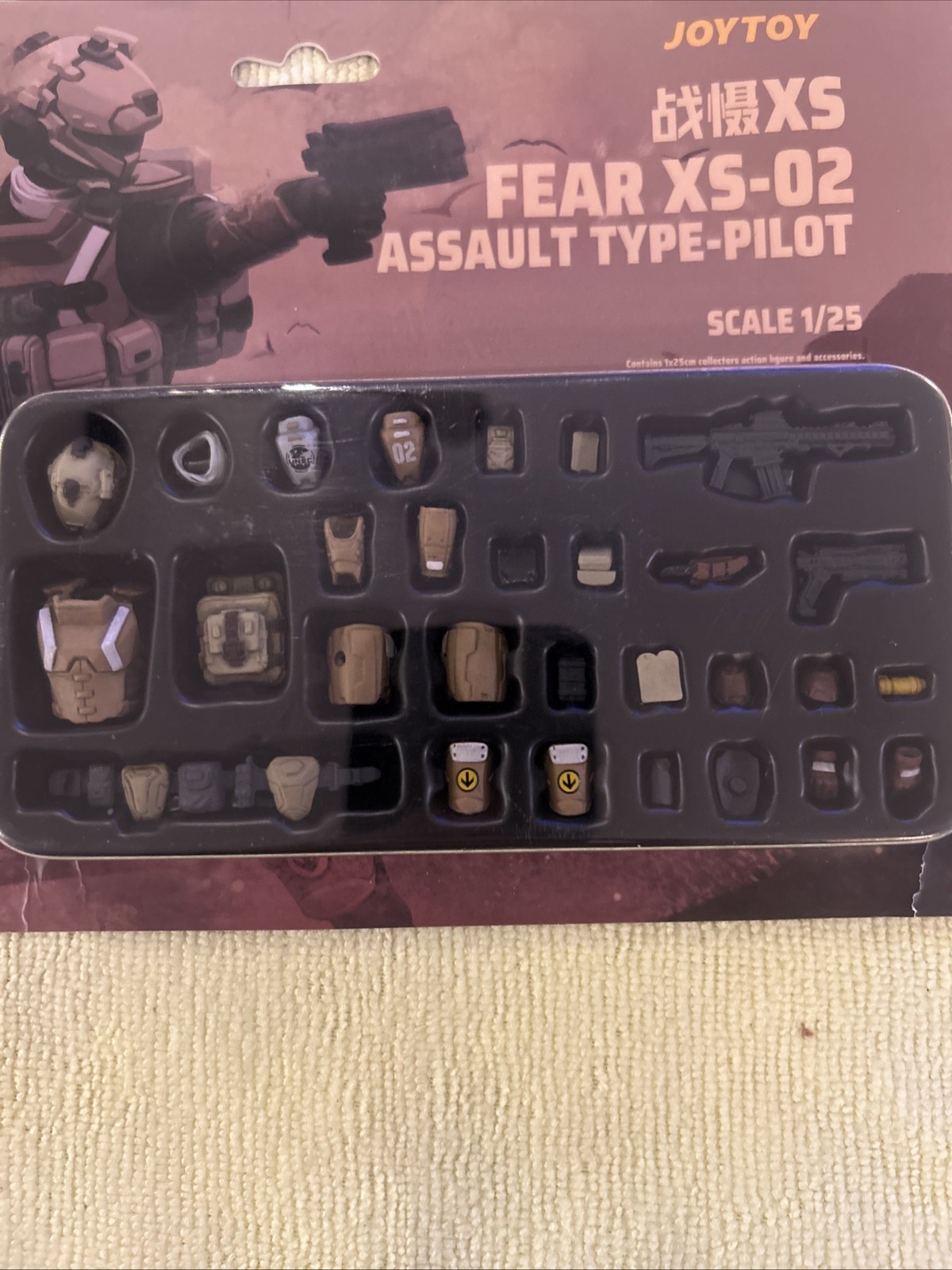 Joytoy Dark Source 1/25 Fear XS-02 Assault Type-Pilot Soldiers See Description