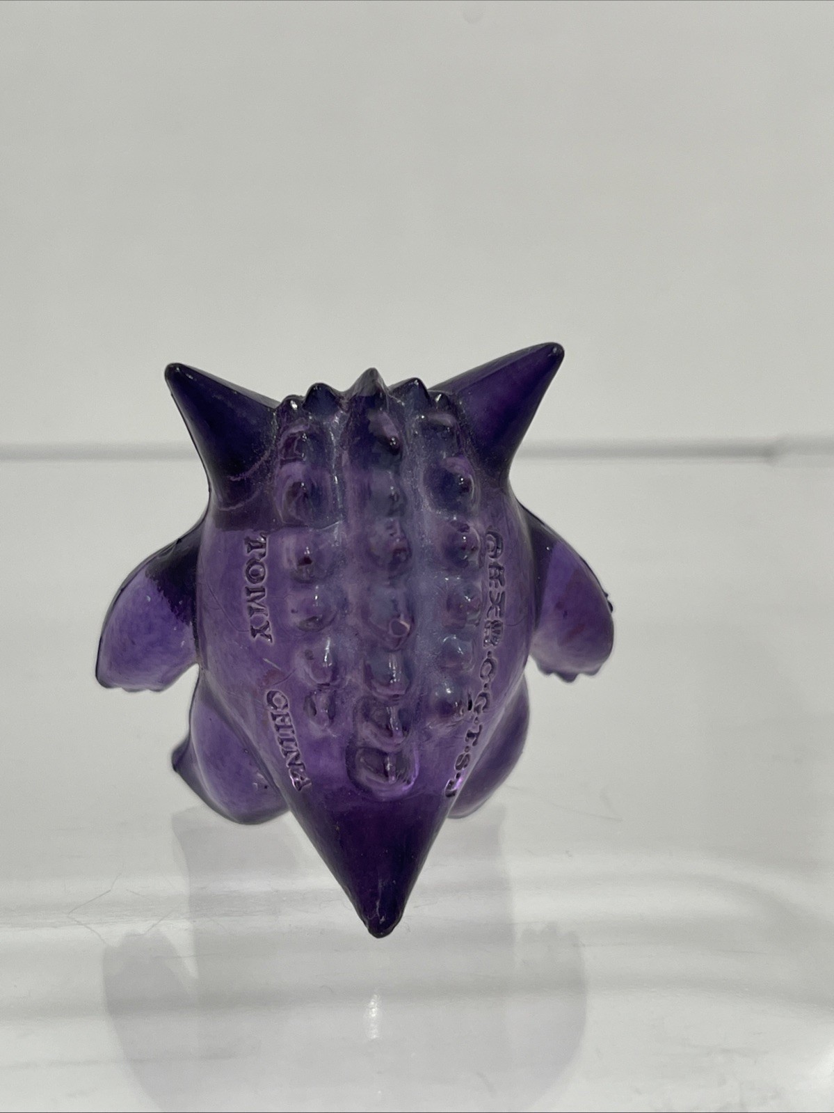 Gengar Pokemon Tomy Figure Dark Purple Translucent VTG 1998 CGTSJ Authentic P170