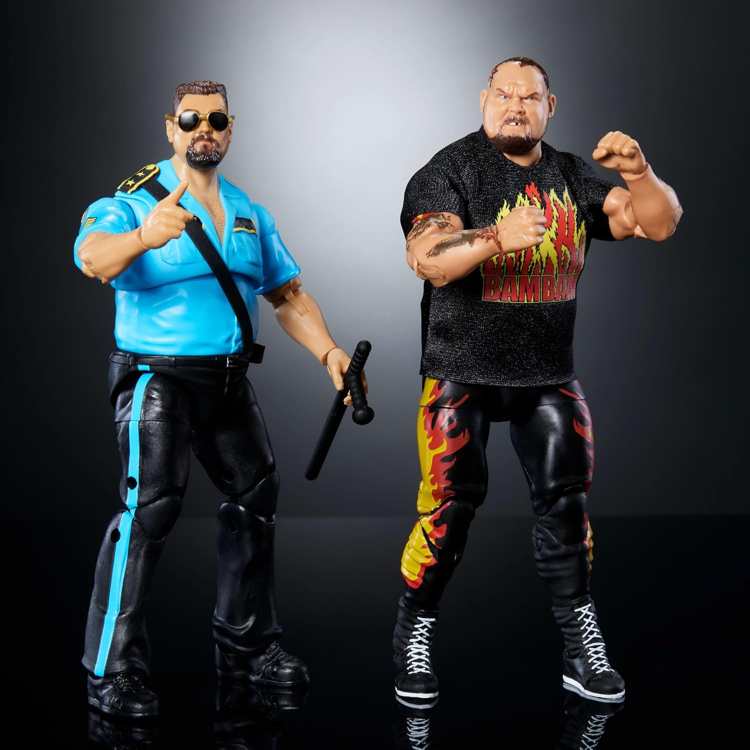 WWE Coliseum Collection 2-Pack: Bam Bam Bigelow & Big Boss Man Figures