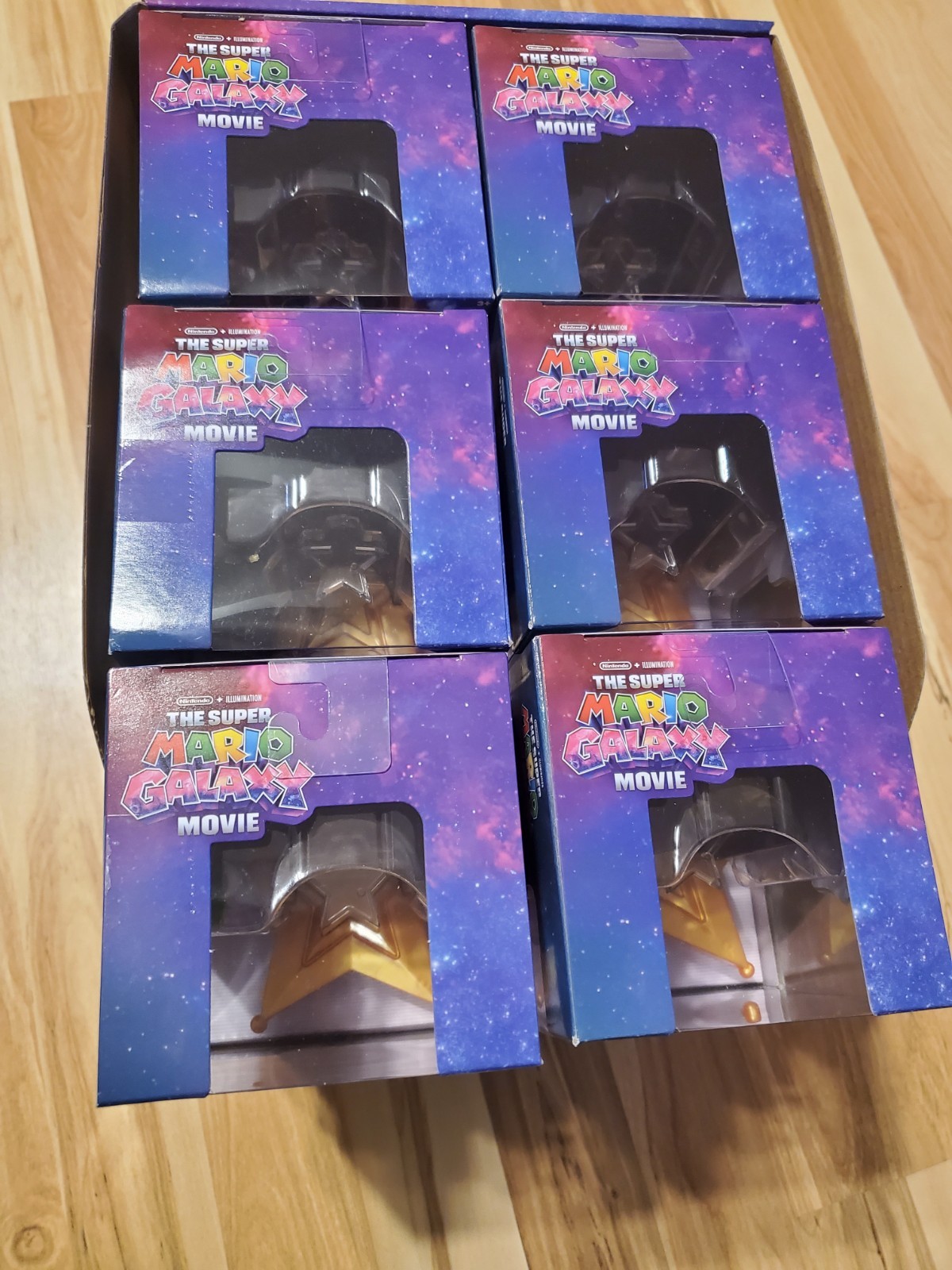 Super Mario Galaxy Movie Star Launcher Complete Set Of 12 New