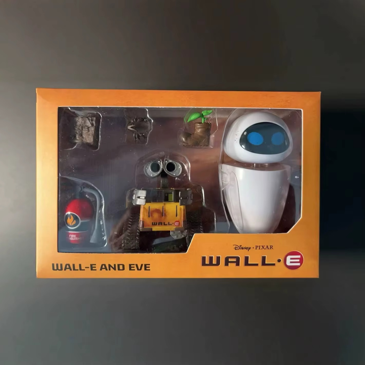 3.5″ 9cm New Robot WALL E & EVE Set Collection Action Figure PVC Toy Desktop