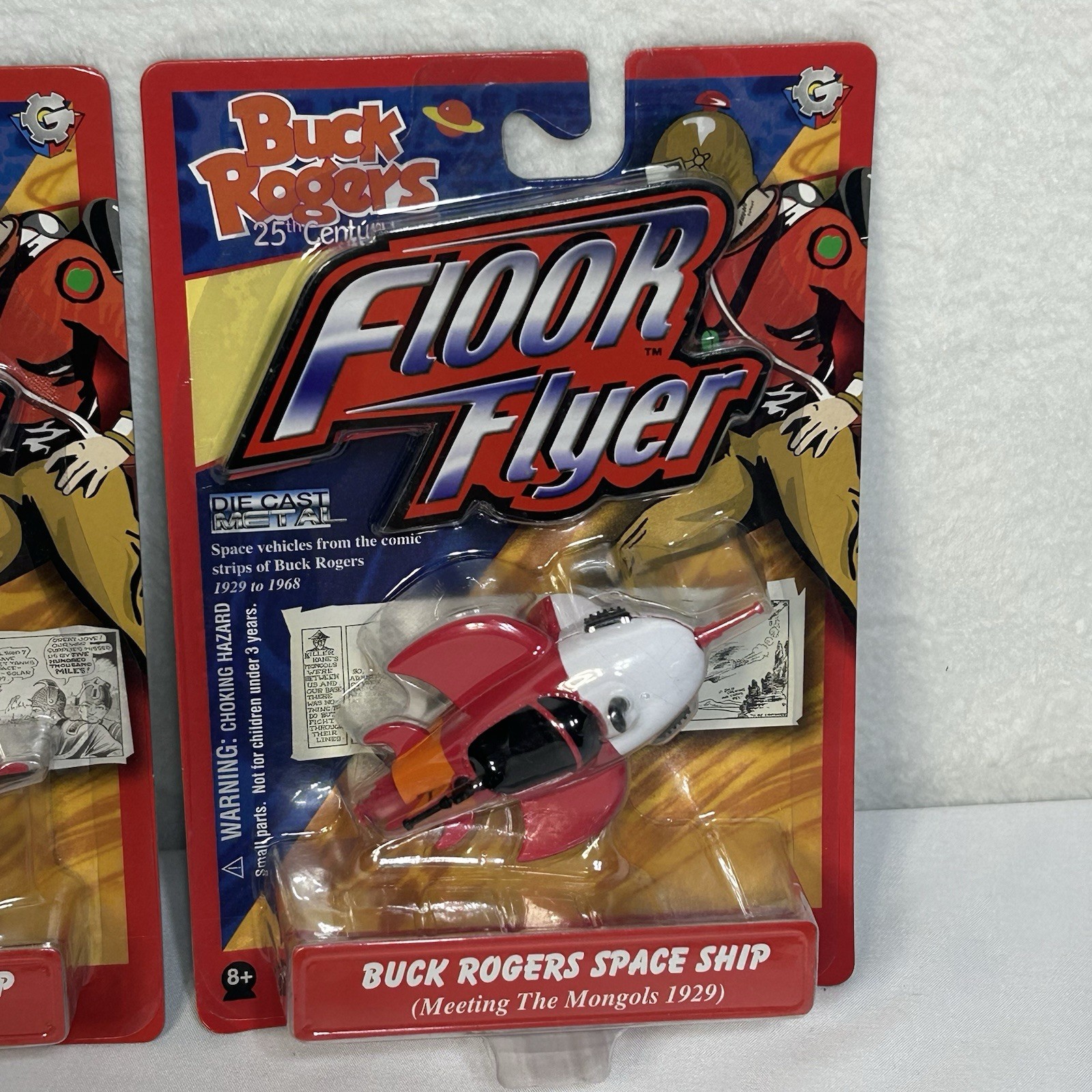 2005 Floor Flyer Buck Rogers Space Ship Martians Invade And Meeting Mongols 2