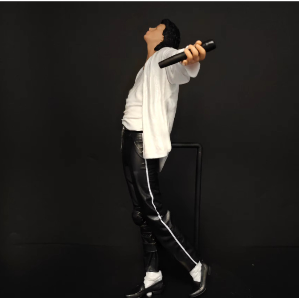Michael Jackson Style PVC Action Figure Collectible Desktop Display Model