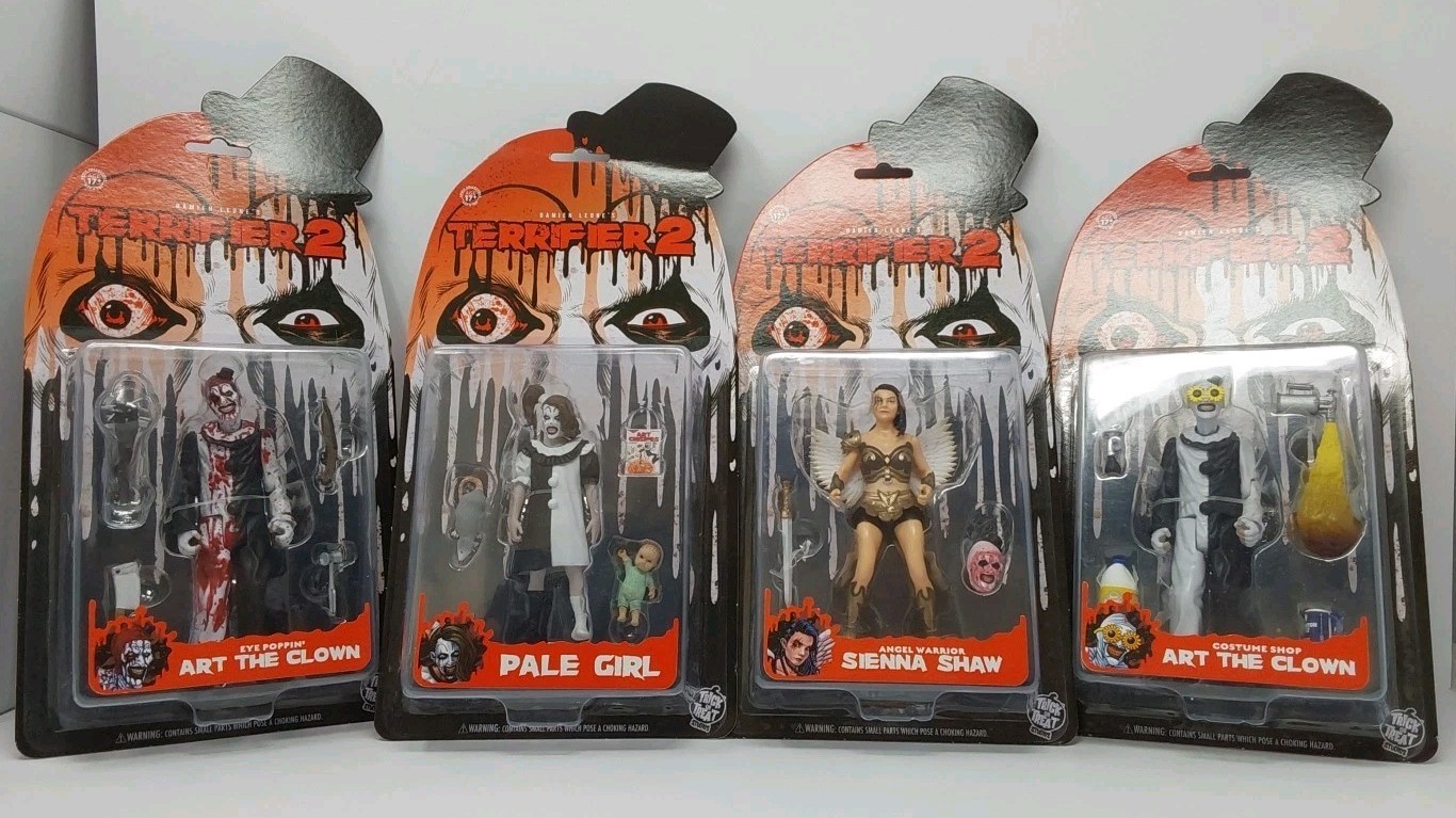 Trick Or Treat Studios Terrifier 2 Set Of All 4 Figures NEW See Description