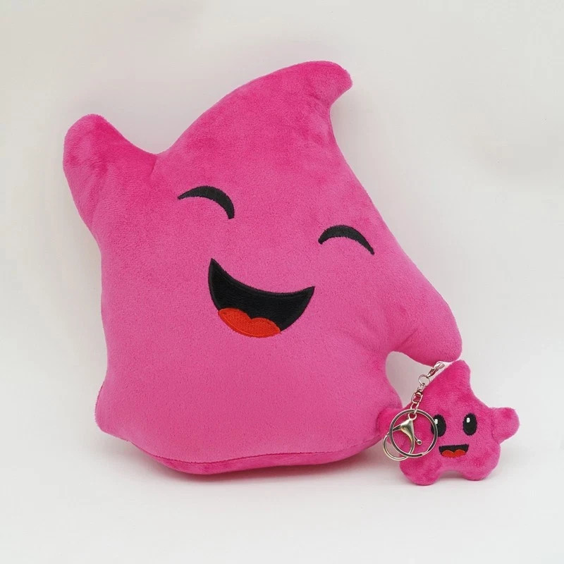 Anime Super Mario Galaxy Luma Plush Toy Stuffed Doll Keychain Fans Birthday Gift
