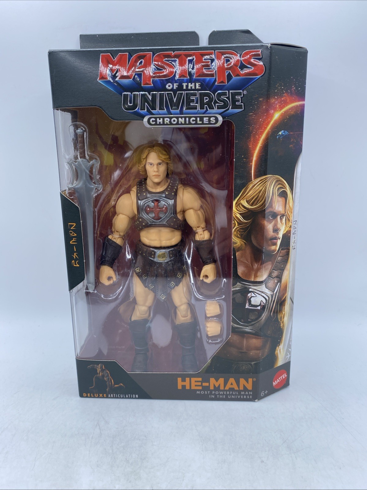 MOTU Masters of the Universe Chronicles HE-MAN 2026 Movie Figure NEW IN BOX