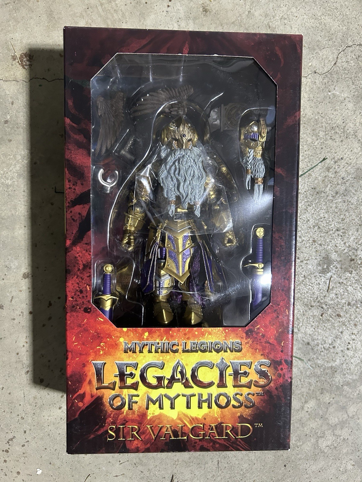 4H Mythic Legions Sir Valgard 2 Knight Standard Edition Legacies of Mythoss