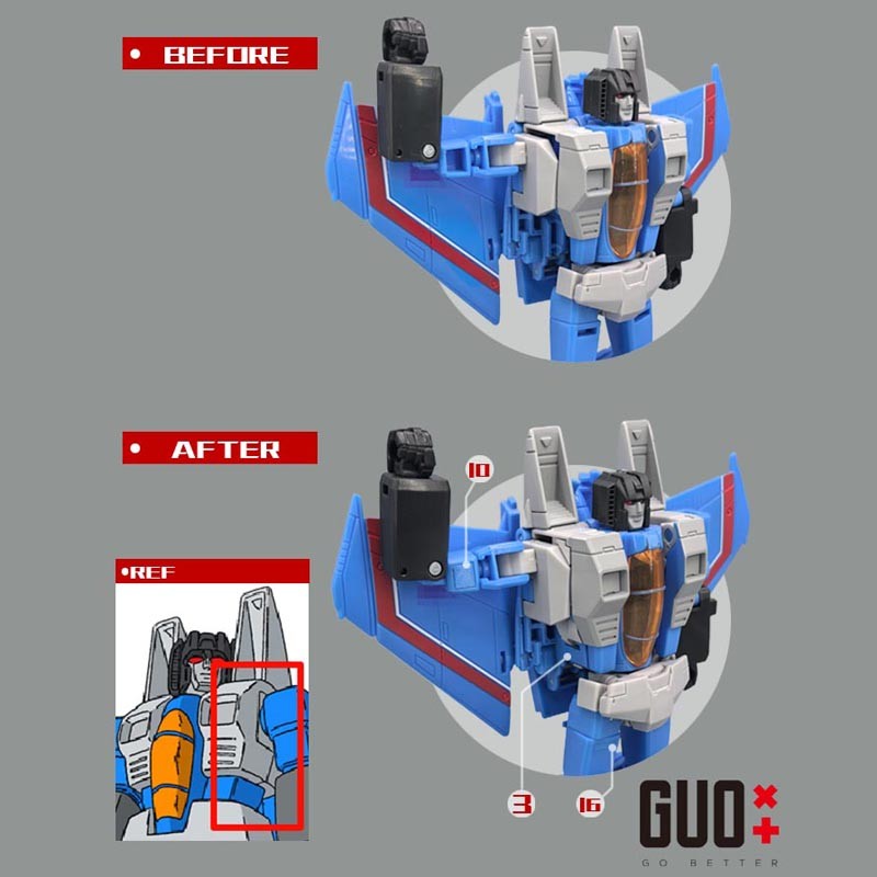 IN STOCK GO Better Filler Upgrade Kit For SS86 Thundercracker Filling Parts