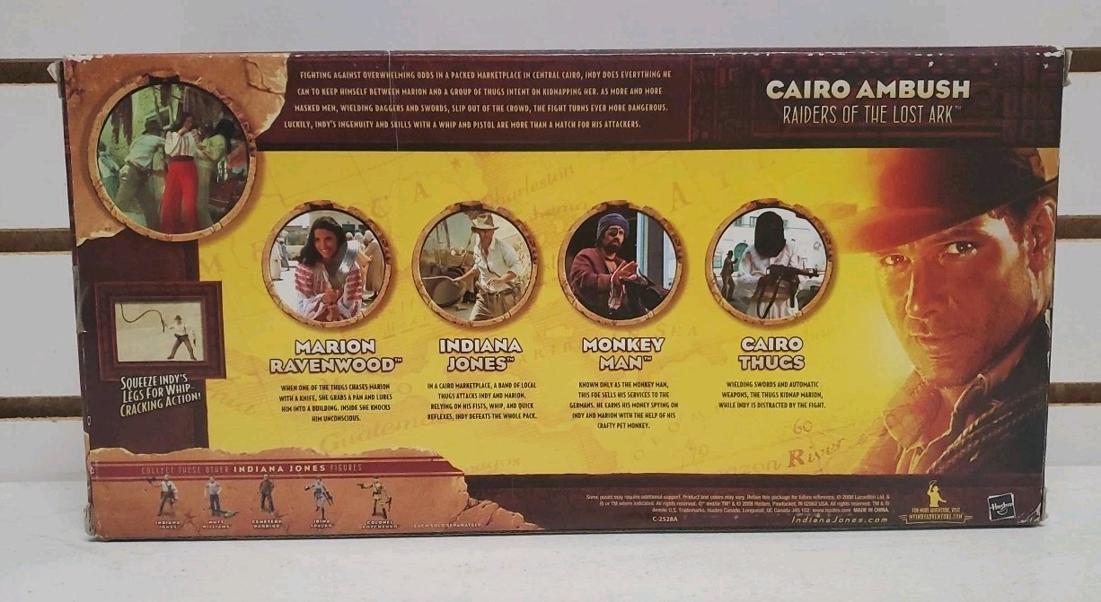 2008 Hasbro, Indiana Jones: Cairo Ambush – Target Exclusive 5 Figure Pack *READ*