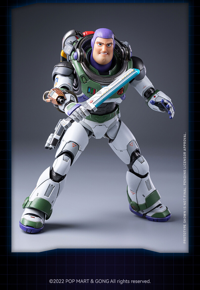 POP MART x GONG Studio Buzz Lightyear Alloy Action Figure
