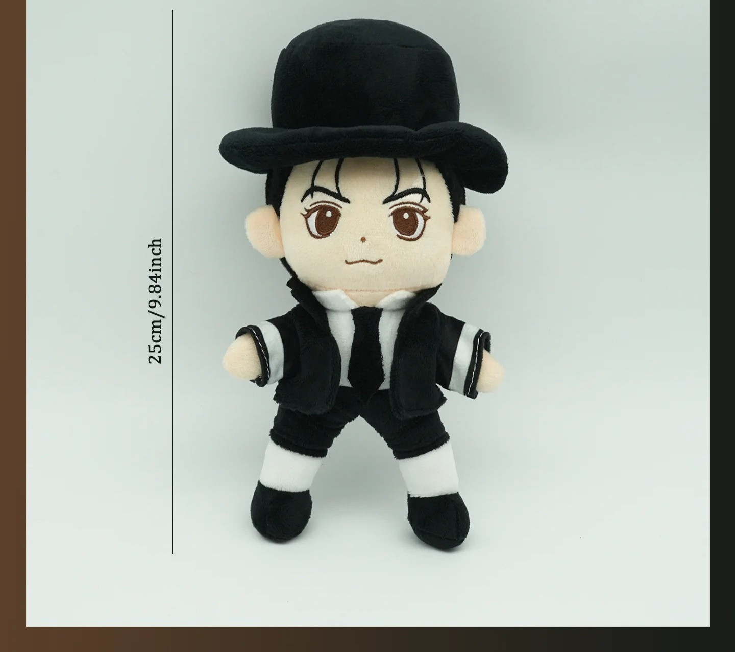 23cm Michael Jackson Plush Toys Room Decor Collectible Fans Kids Birthday Gift
