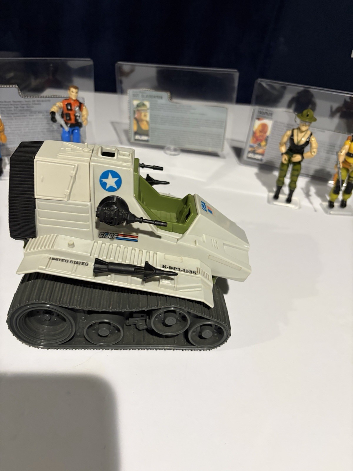 gi joe sgt slaughter 1986 With Triple T Tank And Renegades