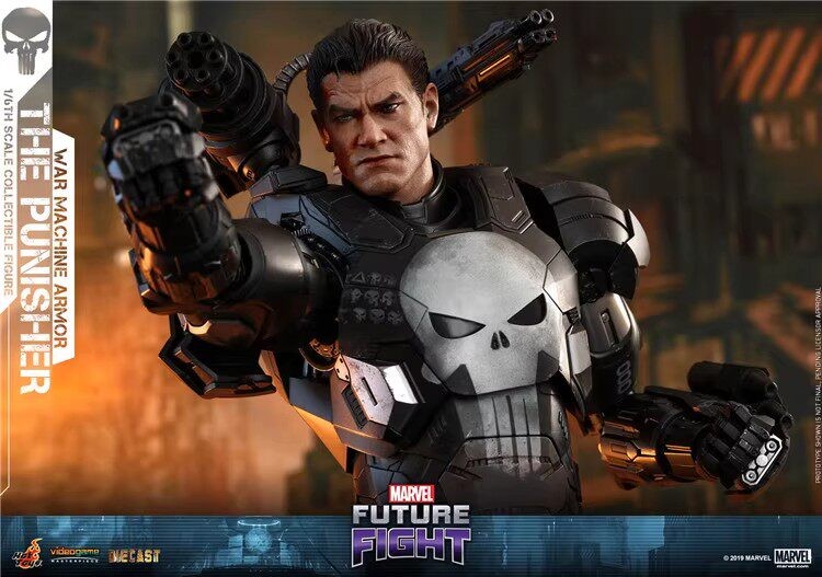Hot Toys VGM33D28 Future Fight The Punisher War Machine 1/6 Scale Action Figure