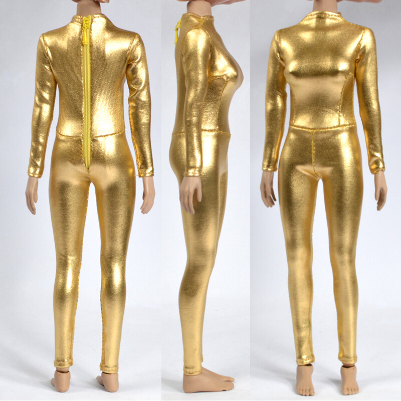 1/6 Long Sleeve Tight Fitting Bodysuit Fit 12″ Female PH TBL Action Figure Body