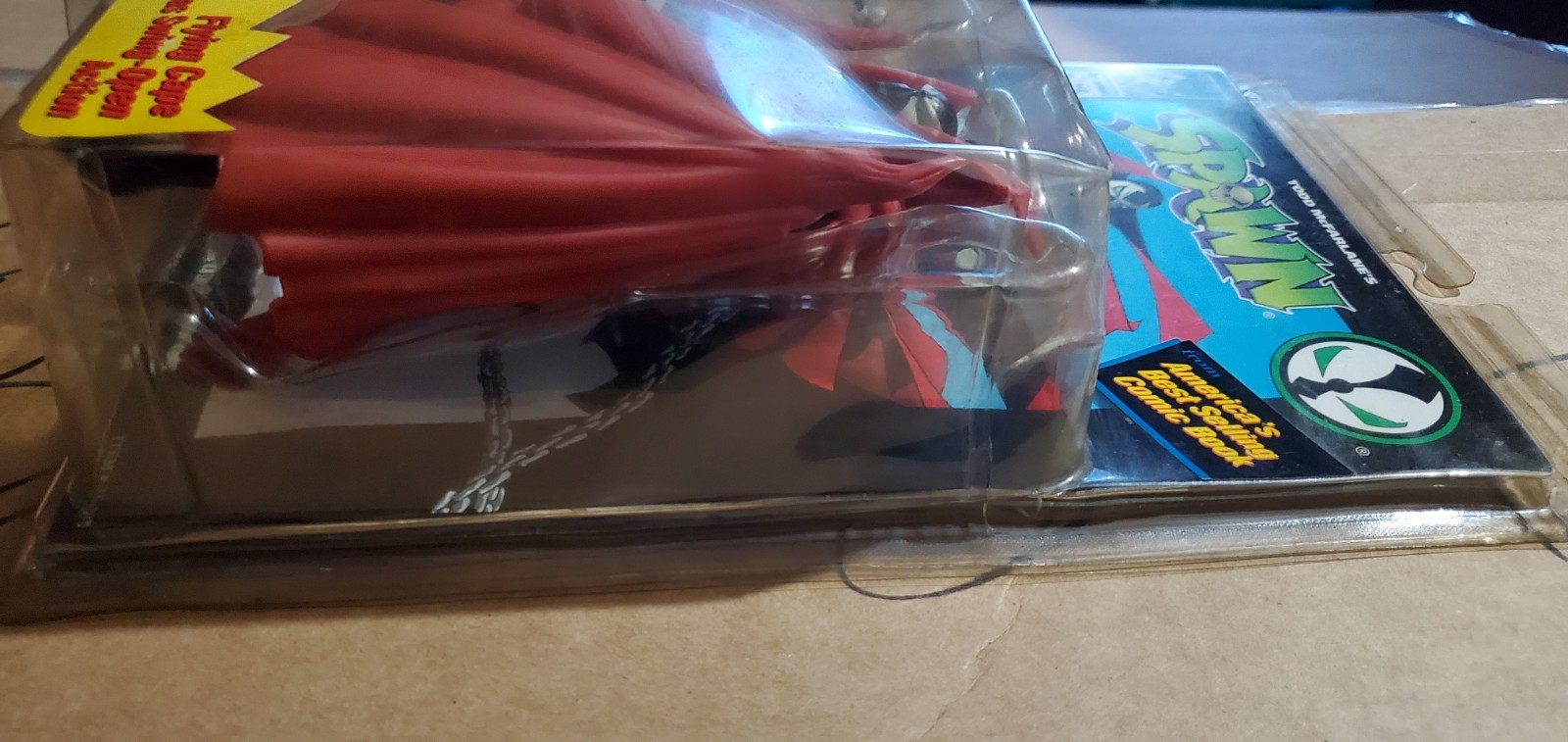 VTG 1994 McFarlane Spawn Flying Cape Action Figure Special Edition Comic Book