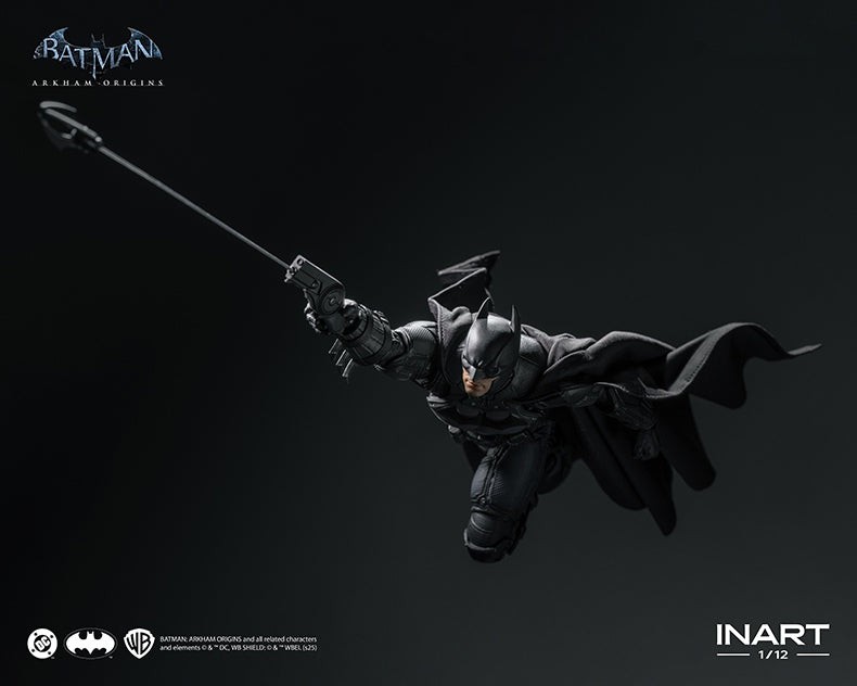 Inart 1/12 Batman Action Figure (Batman: Arkham Origins)