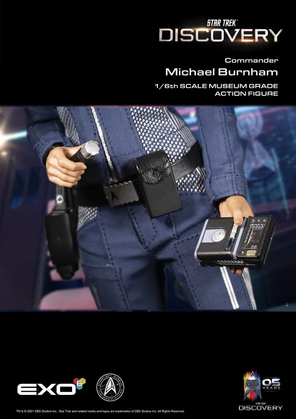 EXO-6 Star Trek DISCOVERY 1/6 Scale ~ COMMANDERS M. BURNHAM & SARU