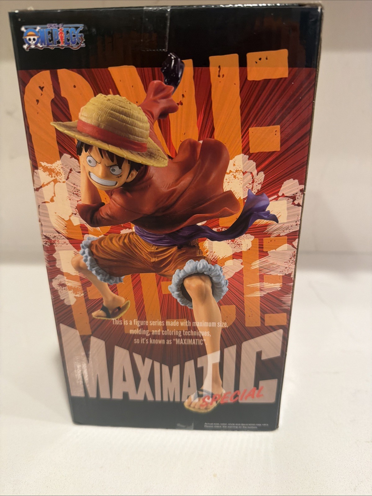 Banpresto One Piece Maximatic Monkey D. Luffy I-II Special Version A Figure New