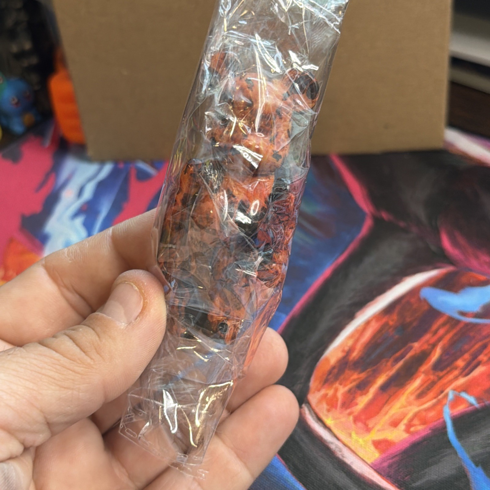 Medicom Toy Be@rbrick 100% Series 44 Pattern Flame Fire S44 Bearbrick
