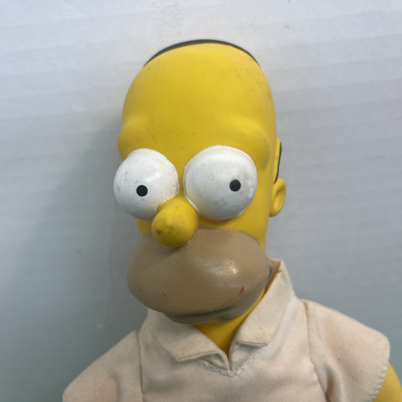 The Simpsons HOMER SIMPSON 10″ Plush DOLL Toy Vintage 1990 20th Century Fox
