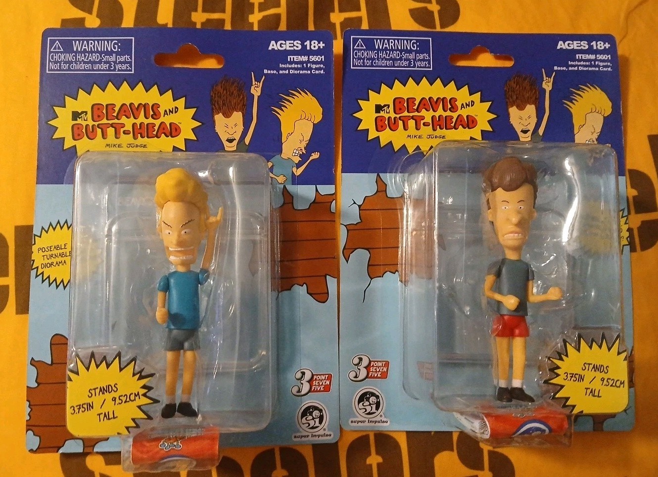 Super Impulsive Beavis and Butt-Head Figures Mike Judge
