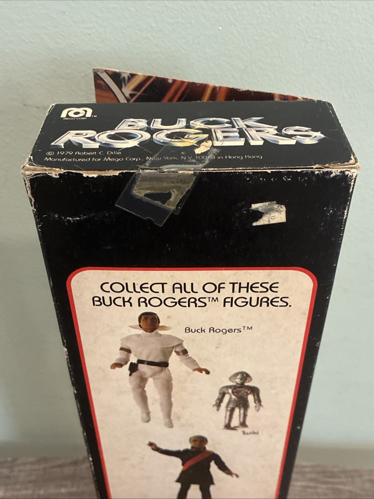 Vintage 1979 12″ Mego DR. HUER Buck Rogers and the 25th Century Box Only