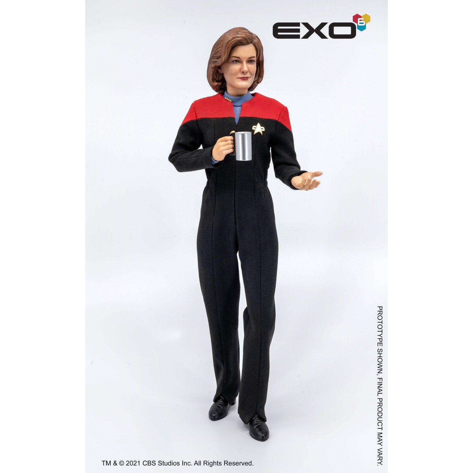 EXO-6 Star Trek Voyager Captain Kathryn Janeway 1/6 Scale Figure Kate Mulgrew