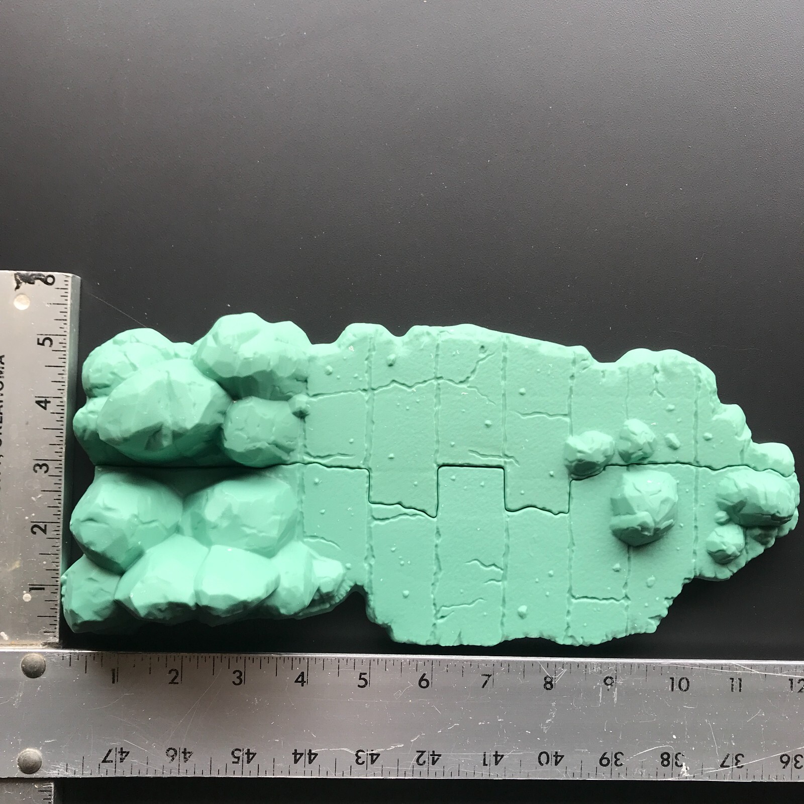 MOTU Origins Castle Grayskull Diorama Builder Rock Ground Figure Stand Display