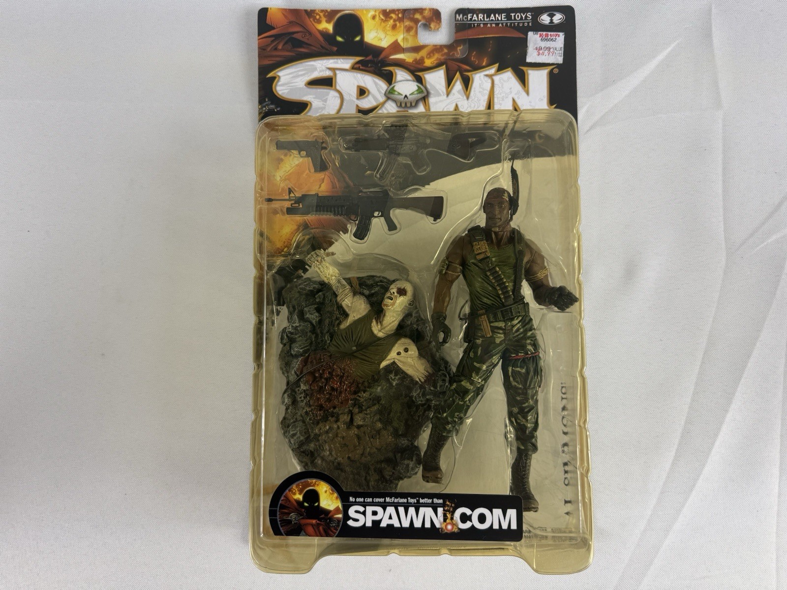 McFarlane Toys Series 17 Spawn Classic: Al Simmons w/ Dead Body Base