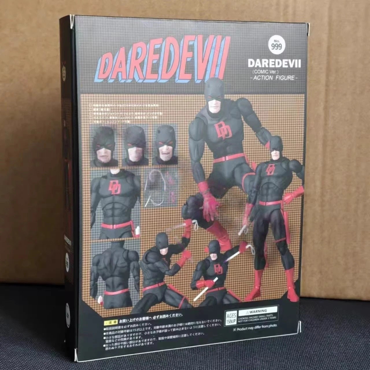 CT Toys No.999 Shadowland Daredevil Comic Ver. Black Suit Action Figure US STOCK