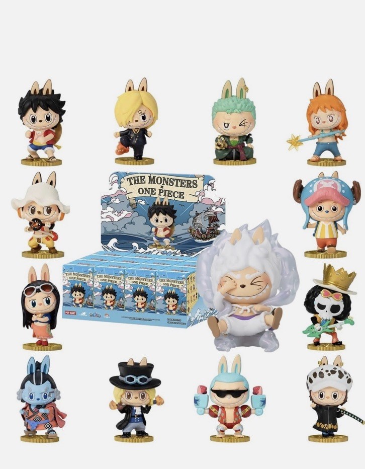 POP MART x Labubu X The Monsters One Piece Series Figure Sealed Bag Blind Box