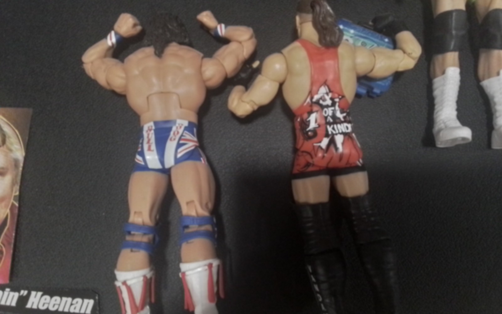 WWE Mattel Legends Series #29 MITB RVD OM ,Curt Henning,Bulldog & Bobby Henning