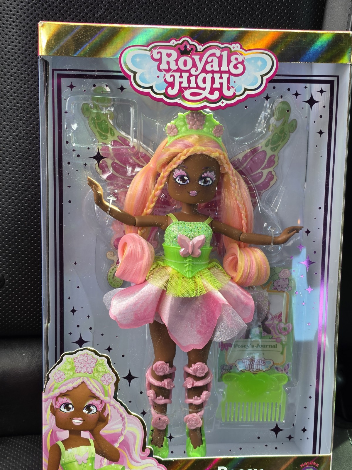 Unopened Royale High Posey the Nature Fairy Wings Doll W/ Digital Virtual Code