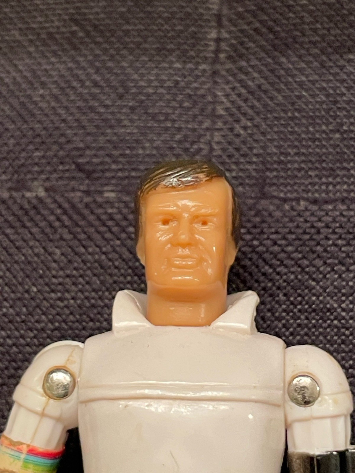 BUCK ROGERS Vintage 1978 Robert C Dille Mego Rainbow Label Thumb Intact * READ