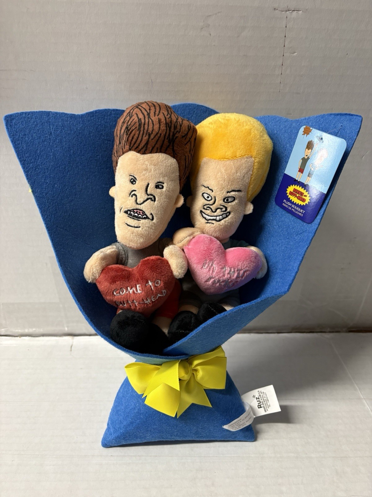 Beavis And Butthead Valentines Plush Bouquet, Limited Edition Brand New RARE!