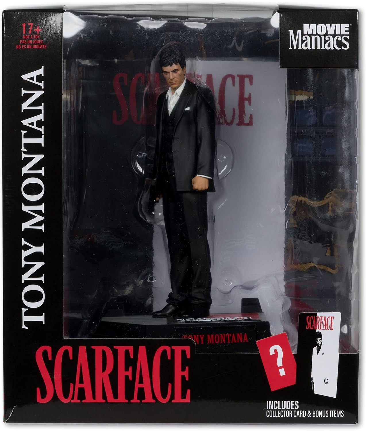 – Tony Montana (Scarface) 6In Posed Figure
