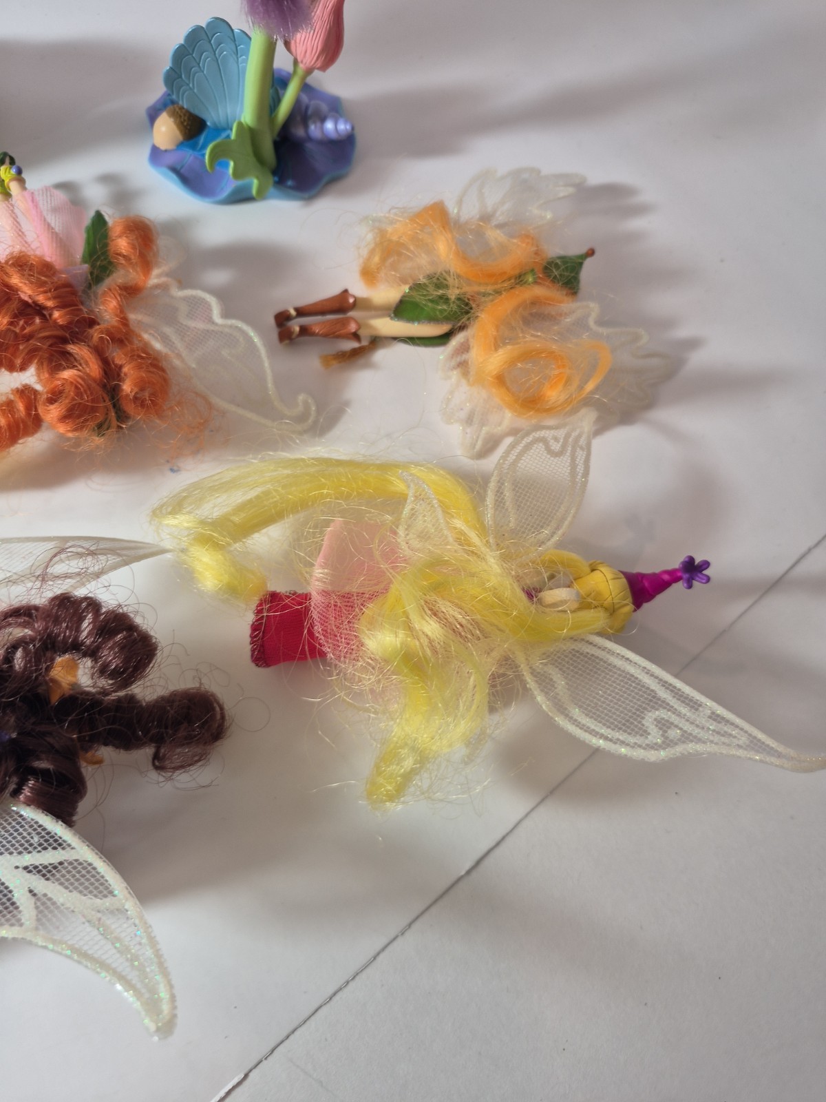 Disney 2006 Fairies Tinker Bell & Friends Tink Figures Playmates Dolls Lot 8