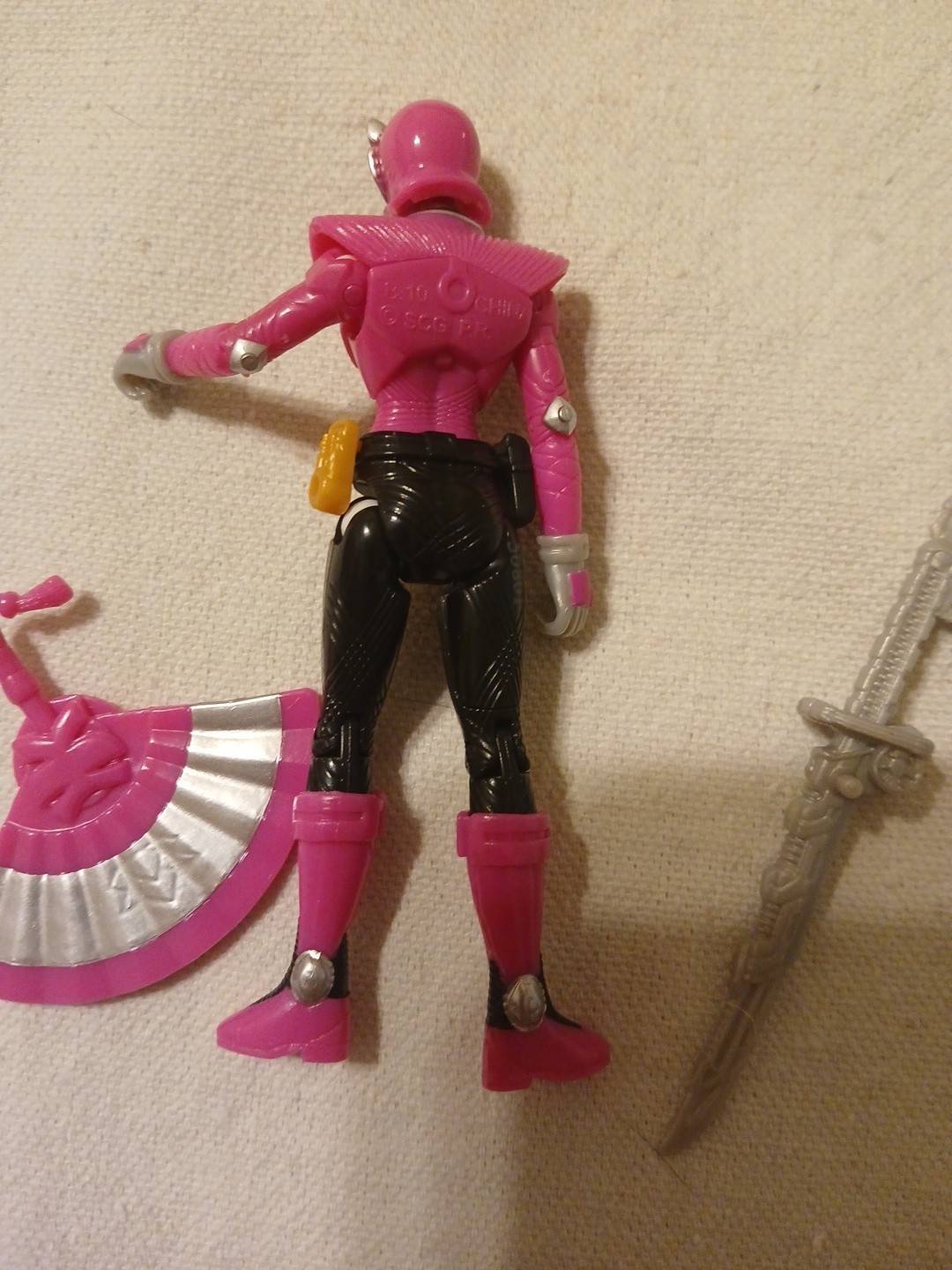Power Rangers Samurai action figures 2011 with weapons Very Nice