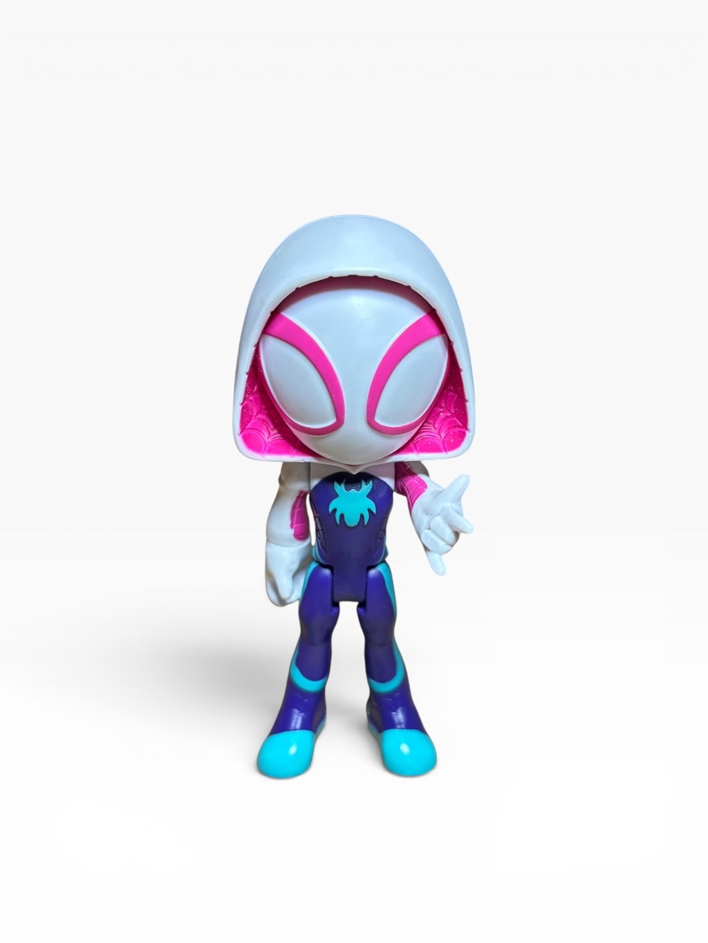 Girls Hasbro Spider-Gwen Action Figure One Size White and Purple