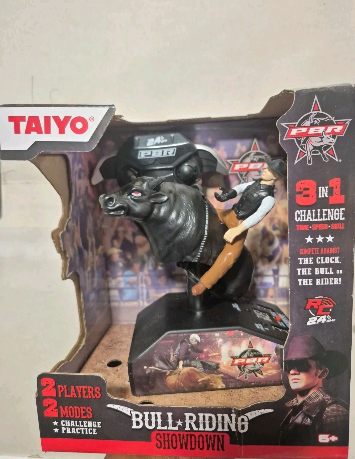 PBR® Taiyo Bull Riding Showdown Interactive Bull Riding Toy For Ages 6+ NEW