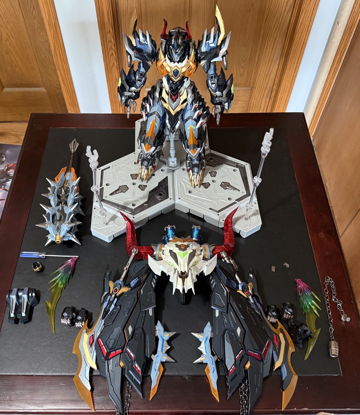 Motor Nuclear MNQ-XH07 1/72 Bull Demon King Alloy TOYS 14.6” – USA