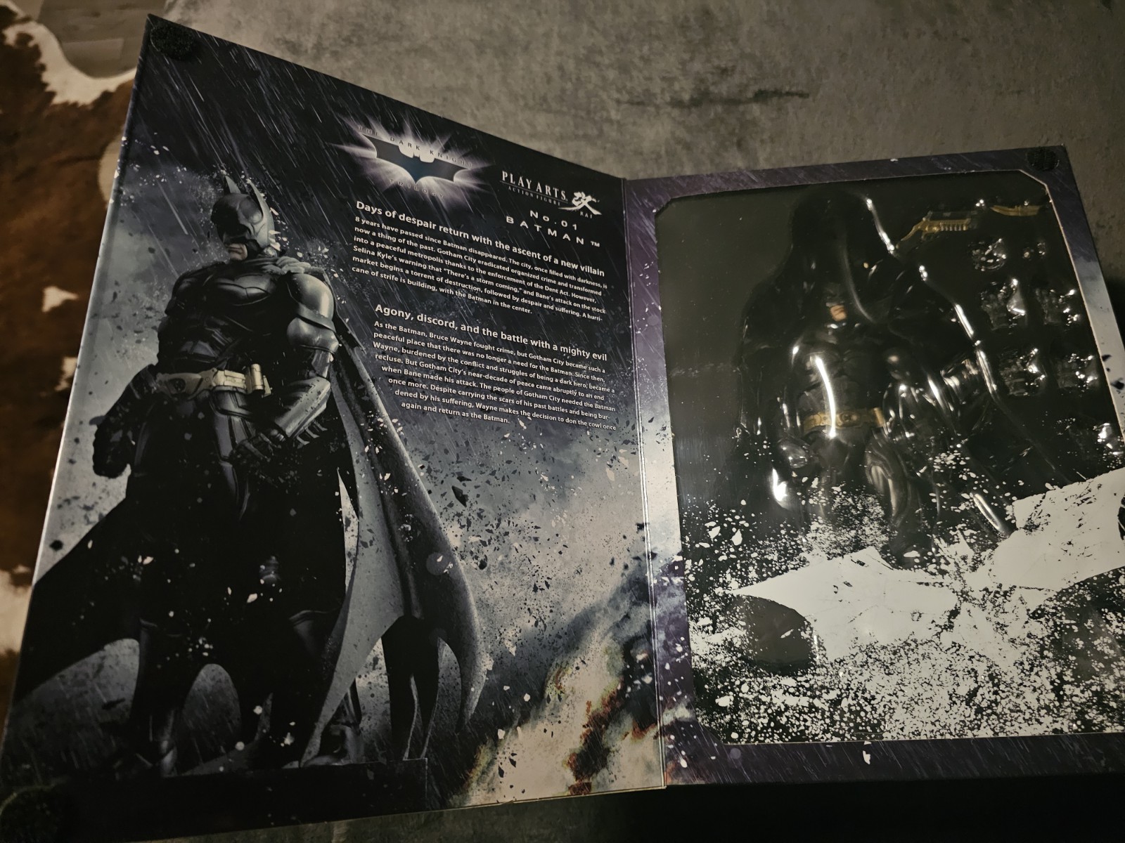 DC Comics – No. 1 Batman – The Dark Knight TDK – Play Arts Kai Square Enix – New